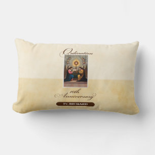 Personalisieren, 10. Ordination Anniversary Angels Lendenkissen