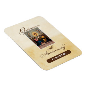 Personalisieren, 10. Ordination Anniversary Angels Magnet