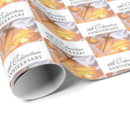 Personalisieren, 10. Ordination Jubiläum, Kreuz Geschenkpapier