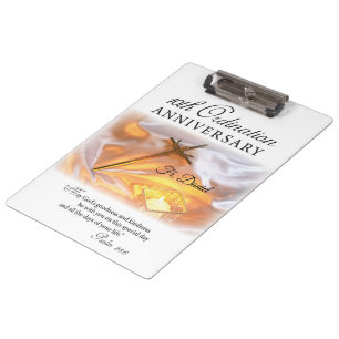 Personalisieren, 10. Ordination Jubiläum, Kreuz Klemmbrett