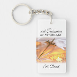 Personalisieren, 10. Ordination Jubiläum, Kreuz Schlüsselanhänger