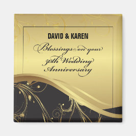 Personalisieren, 50. Hochzeit Jahrestag Religious Magnet