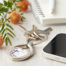 Personalisieren, 50. Jubiläum Nun religiöses Leben Schlüsselanhänger