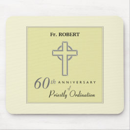 Personalisieren, 60. Geburtstag des Priesters verk Mousepad
