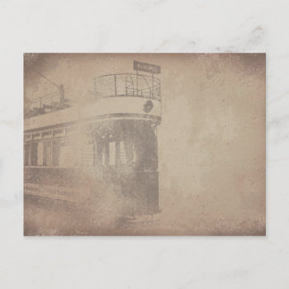 Personalisieren | Alte Straßenbahn | Straßenbahn | Postkarte