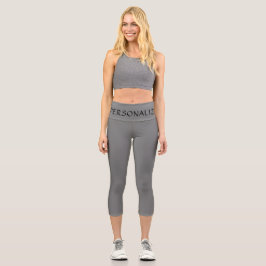PERSONALISIEREN CAPRI-LEGGINGS CAPRI LEGGINGS