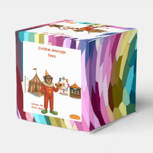 Personalisieren: Chester der Schimpansenclown Geschenkschachtel