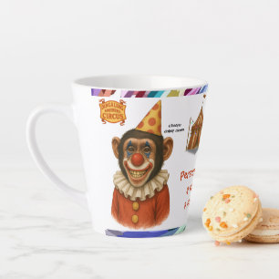 Personalisieren: Chester, Schimpansen-Clown Milchtasse
