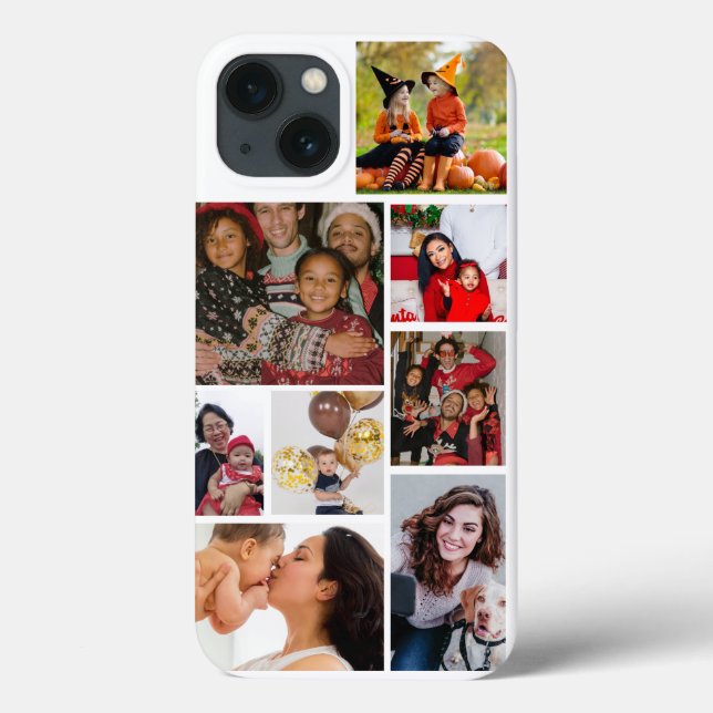 Personalisieren der 8-Foto-Collage Case-Mate iPhone Hülle (Rückseite)