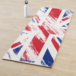 Personalisieren der alten Vintagen Grunge United K Yogamatte