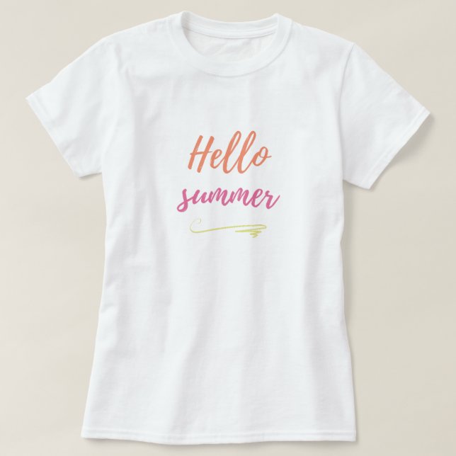 Personalisieren der Frau im Shirt (Design vorne)