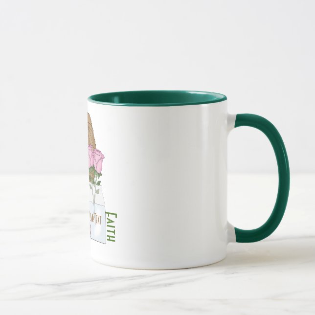 Personalisieren der Glaube-Tasse Tasse (Rechts)