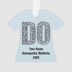 Personalisieren der Osteopathie Ornament
