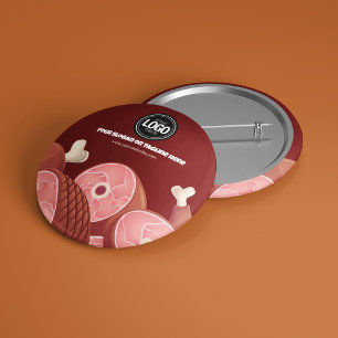 Personalisieren des Geschäfts Metzgerei Button