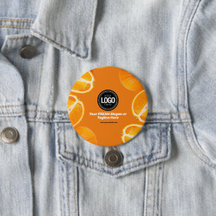 Personalisieren des Geschäfts Orange Company Button