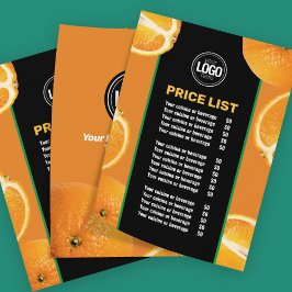 Personalisieren des Geschäfts | Orange Company Flyer