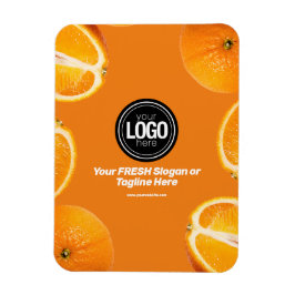 Personalisieren des Geschäfts | Orange Company Magnet