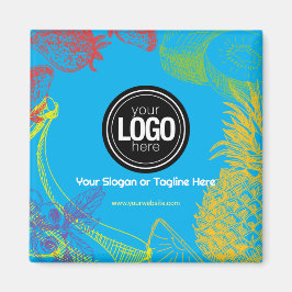 Personalisieren des Geschäfts | Tropische Früchte Magnet