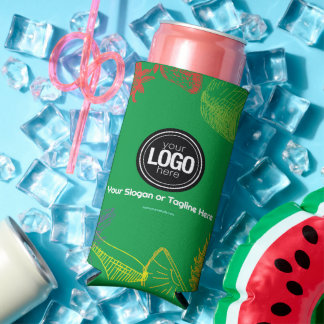 Personalisieren des Geschäfts | Tropische Früchte Selters Dosenkühler