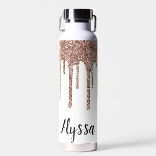 Personalisieren des Glitzer-Tropfens Trinkflasche