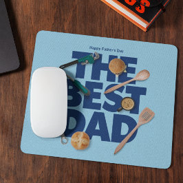 Personalisieren des glücklichen Vaters | Der beste Mousepad