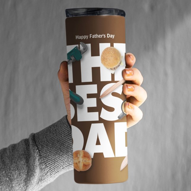 Personalisieren des glücklichen Vaters | Der beste Thermosbecher (Von Creator hochgeladen)