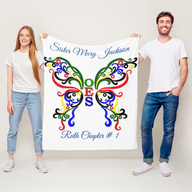 Personalisieren des Ordens des Eastern Star Fleece (Beispiel)