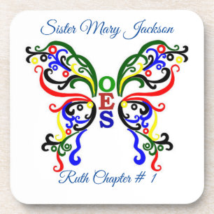 Personalisieren des Ordens von Eastern Star Getränkeuntersetzer