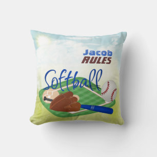 Personalisieren des Softball-Pillow Kissen