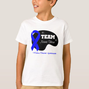 Personalisieren des Teamnamens - Doppelkrebs T-Shirt