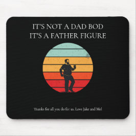 Personalisieren des Vater-Bod-Maus-Pads Mousepad