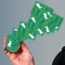 Personalisieren des weißen Kaninchens