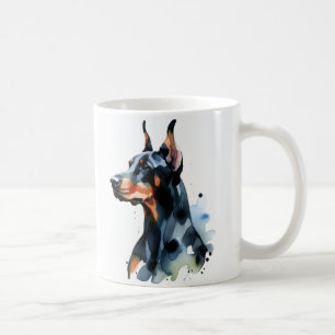 Personalisieren Doberman Pincher Niedlich Kaffeetasse