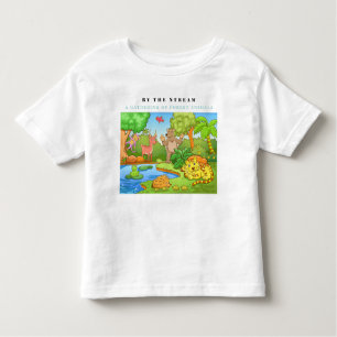 Personalisieren durch die Ansammlung von Waldtiere Kleinkind T-shirt