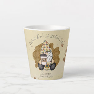 Personalisieren für Papa, der Kaffee liebt   Vinta Milchtasse