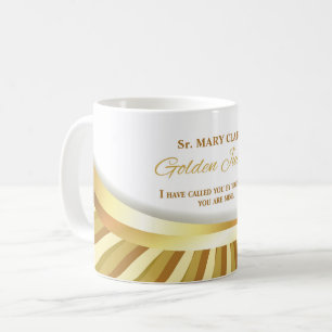 Personalisieren, Goldenes Jubiläum des religiöse Kaffeetasse