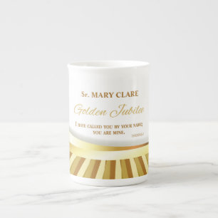 Personalisieren, Goldenes Jubiläum des religiöse Prozellantasse