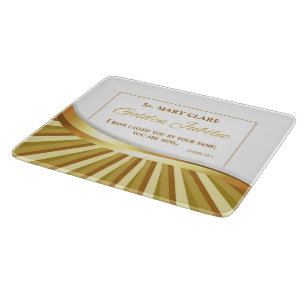 Personalisieren, Goldenes Jubiläum des religiösen  Schneidebrett