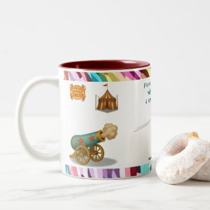 Personalisieren: Hannibal der Kanonenkugel Zweifarbige Tasse