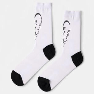Personalisieren Ich liebe meinen besten Freund • D Socken
