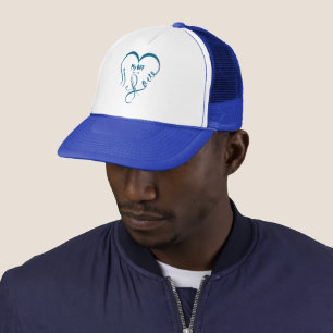 Personalisieren Ich liebe meinen besten Freund • D Truckerkappe