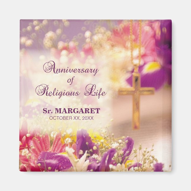 Personalisieren, Jubiläum religiöses Leben, Nun Magnet (Vorne)