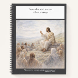 Personalisieren: Keine unwichtige Person Notizbuch