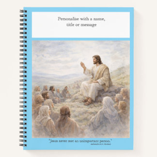 Personalisieren: Keine unwichtige Person Notizbuch