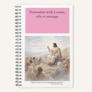 Personalisieren: Keine unwichtige Person Notizbuch