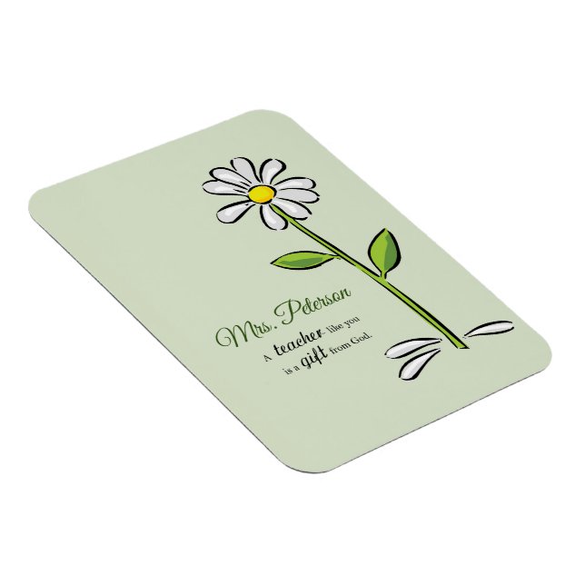 Personalisieren, Lehrer danke Ihnen, religiöse Blu Magnet (Rechte Seite)