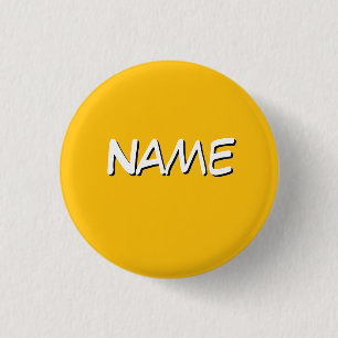Personalisieren mit Namen Gelb Button