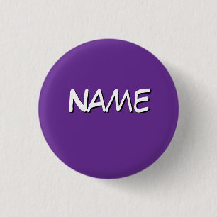 Personalisieren mit Namen Lila Button