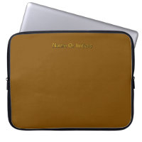Personalisieren mit Namensinitialen Braun
