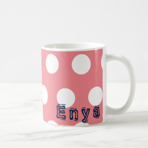 Personalisieren nach Name Polka Tasse